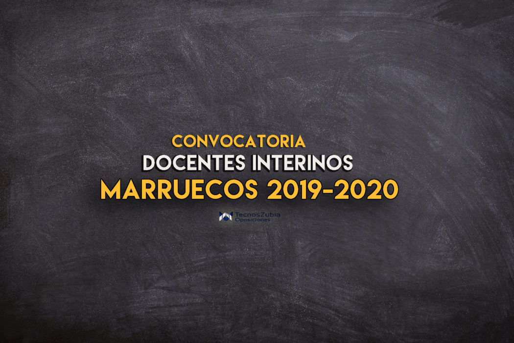 Abierta convocatoria para ejercer de docente en marruecos. Bolsas de interinos para profesores de Secundaria y FP.