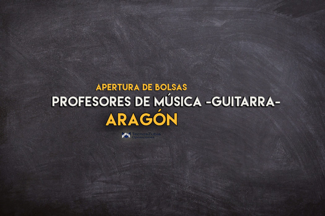 nueva bolsa para profesores de musica en Aragón