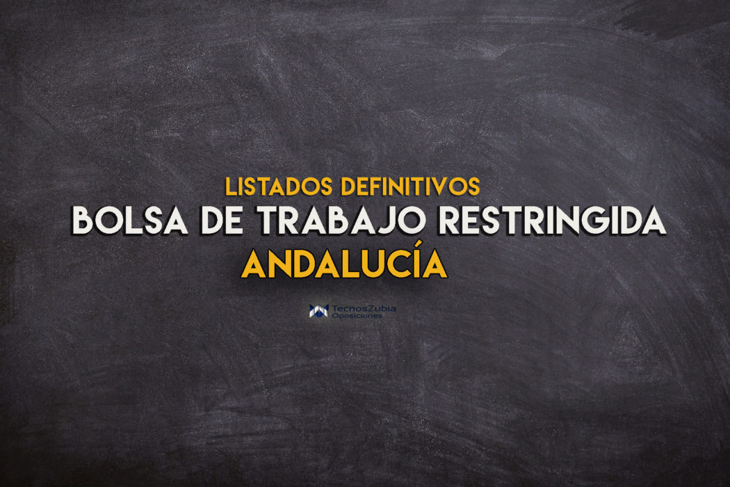 Bolsa docente en Andalucía: listados definitivos