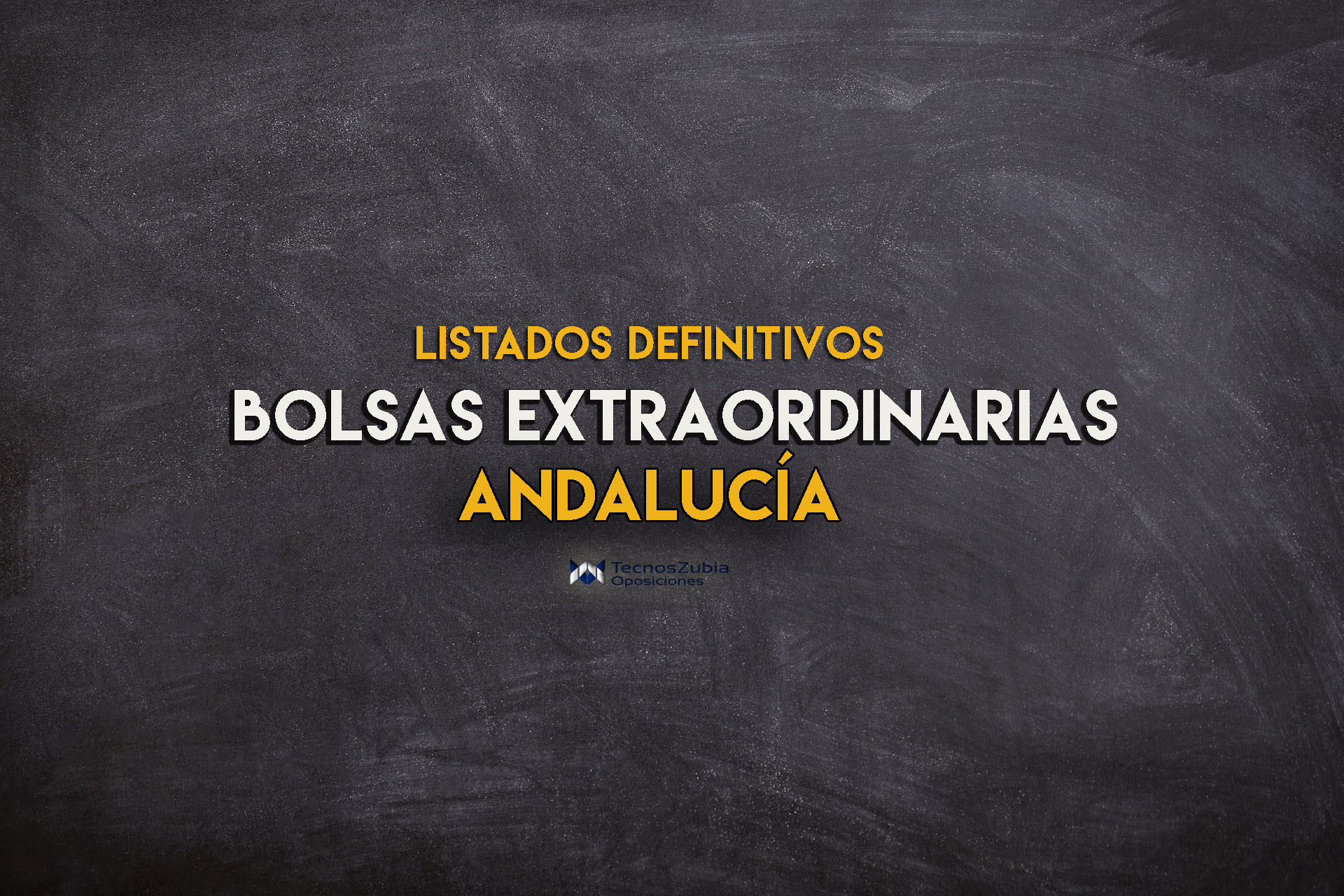 Listados definitivos de bolsas extraordionarias dfocentes en Andalucia