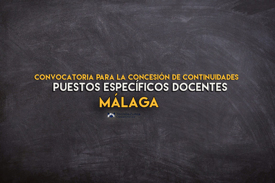 concesión de continuidades Málaga