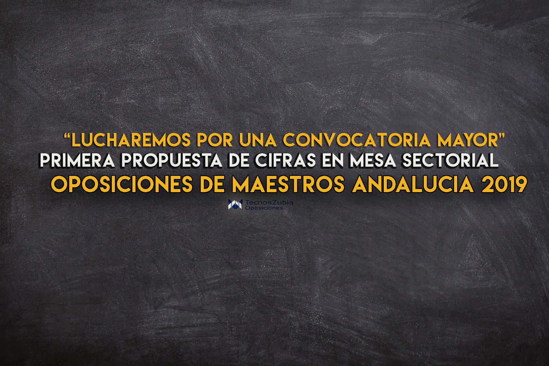 Oposiciones de maestros Andaluicía 2019: primera previsión