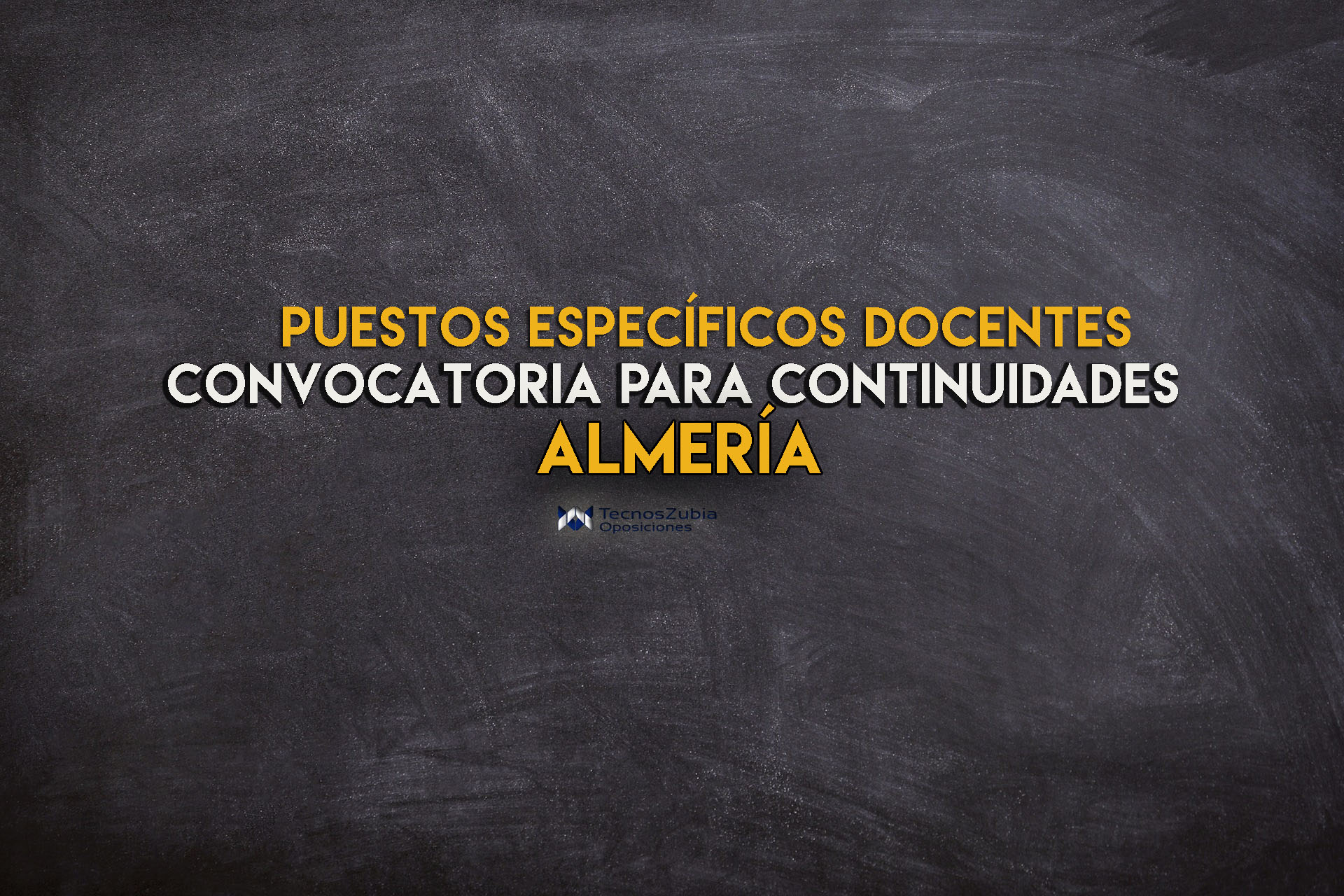 Almería. Puestos específicos docentes. Convocatoria continuidades.