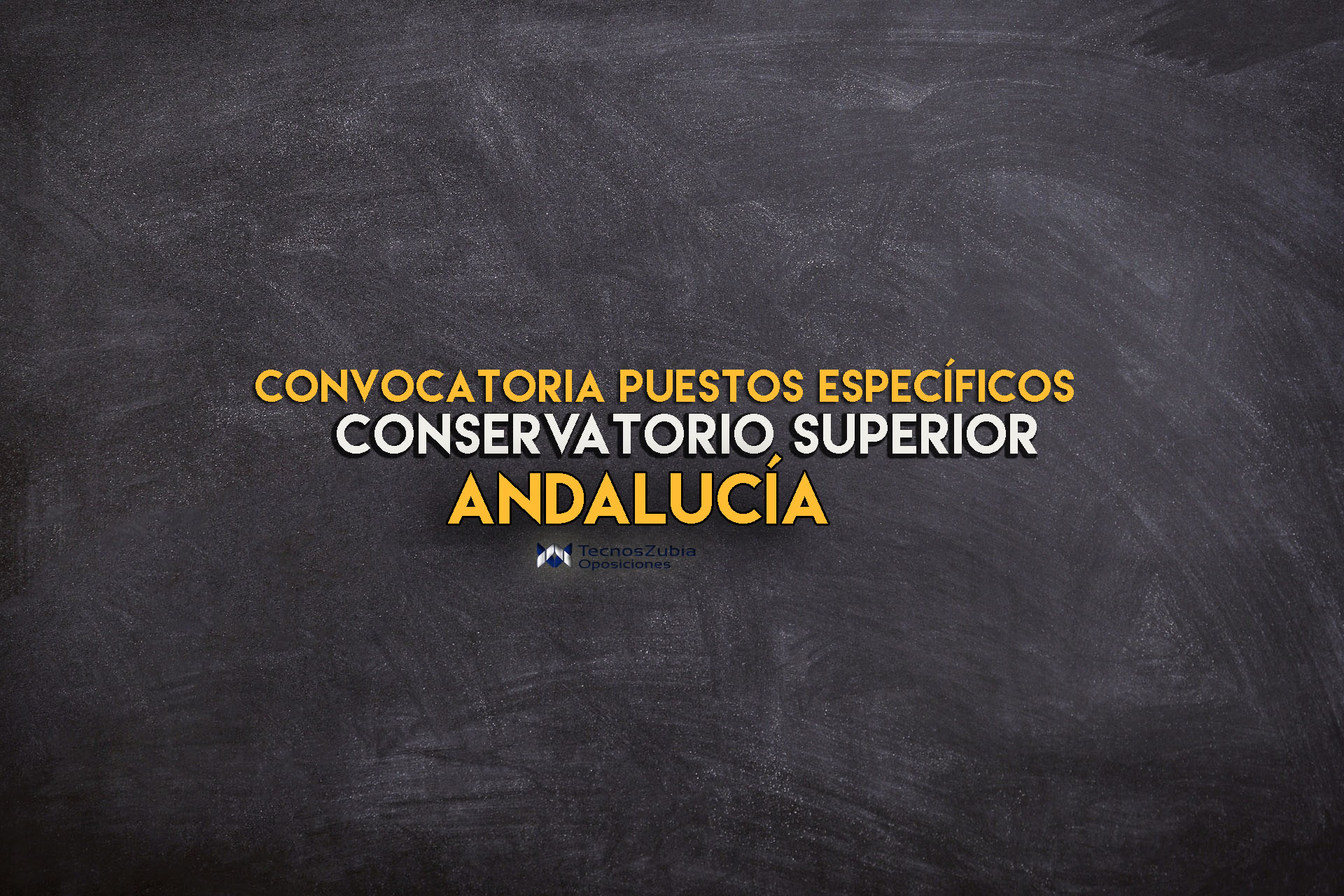 Convocatoria puestos específicos conservatorio superior Andalucía