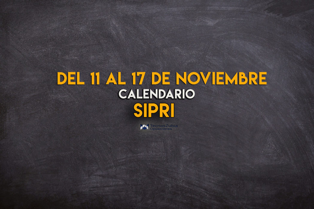 Sipri calendario noviembre