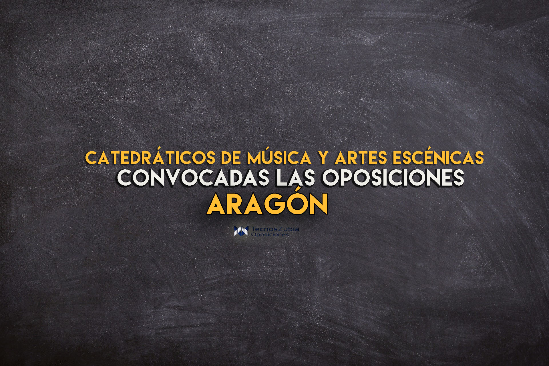 Oposiciones catedráticos de música y artes escénicas Aragón