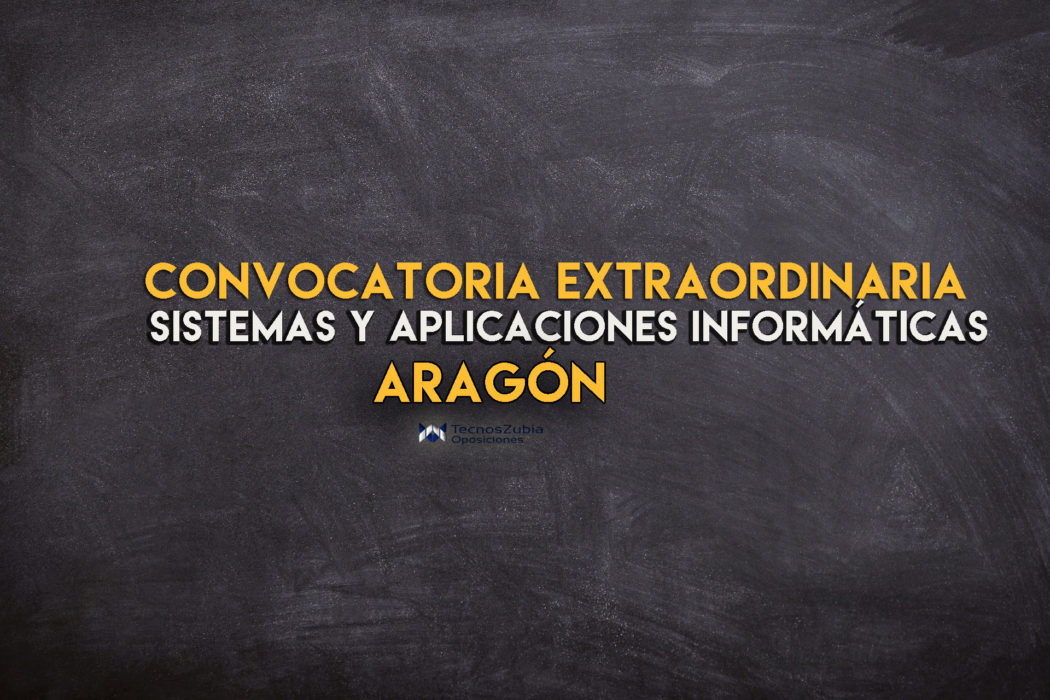 aragon convocatoria extraordinaria sai