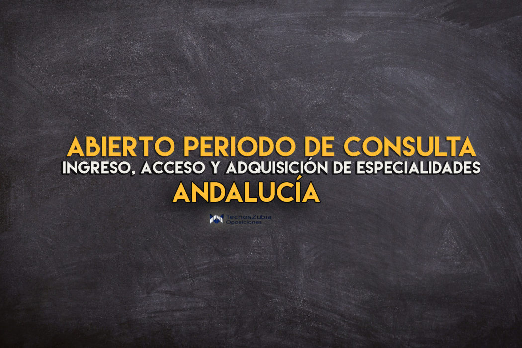 abierto periodo consulta especialidades Andalucía