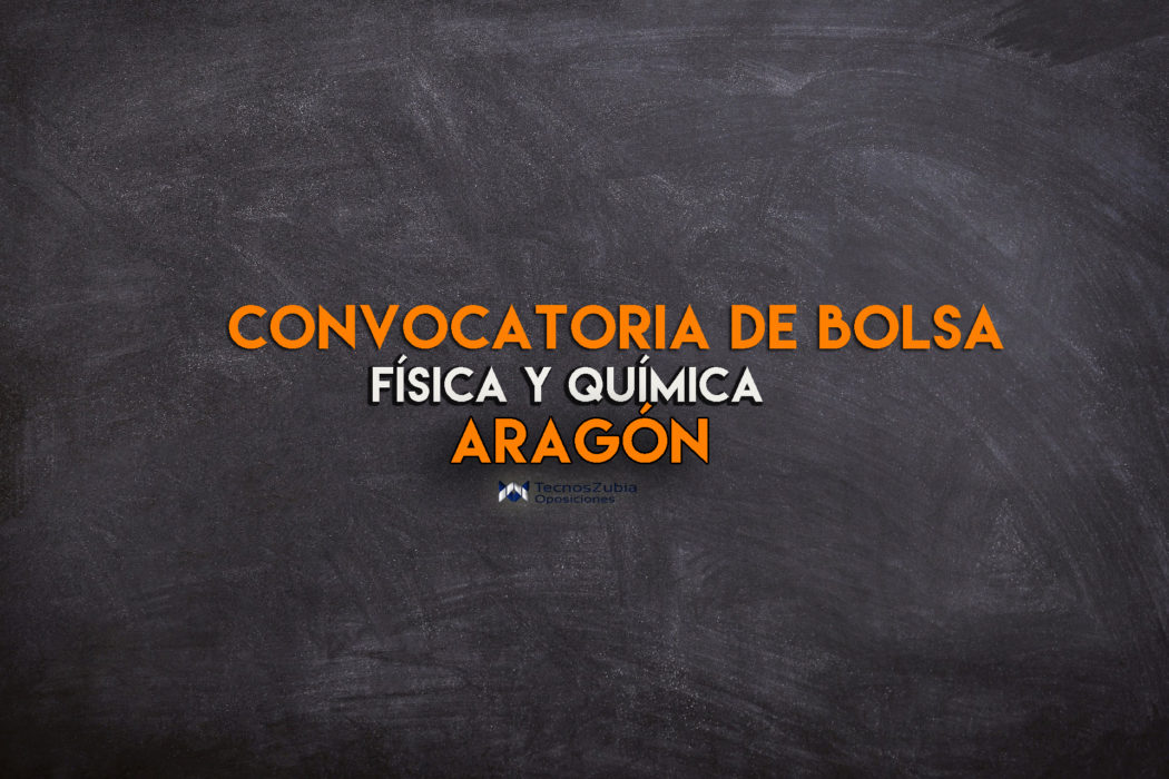 Aragón convocatoria de bolsa fyq