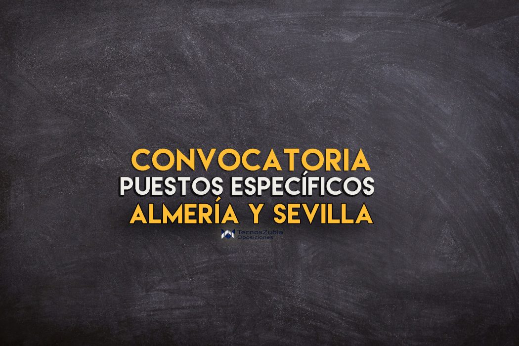 convocatoria orientación educativa Almería y Sevilla