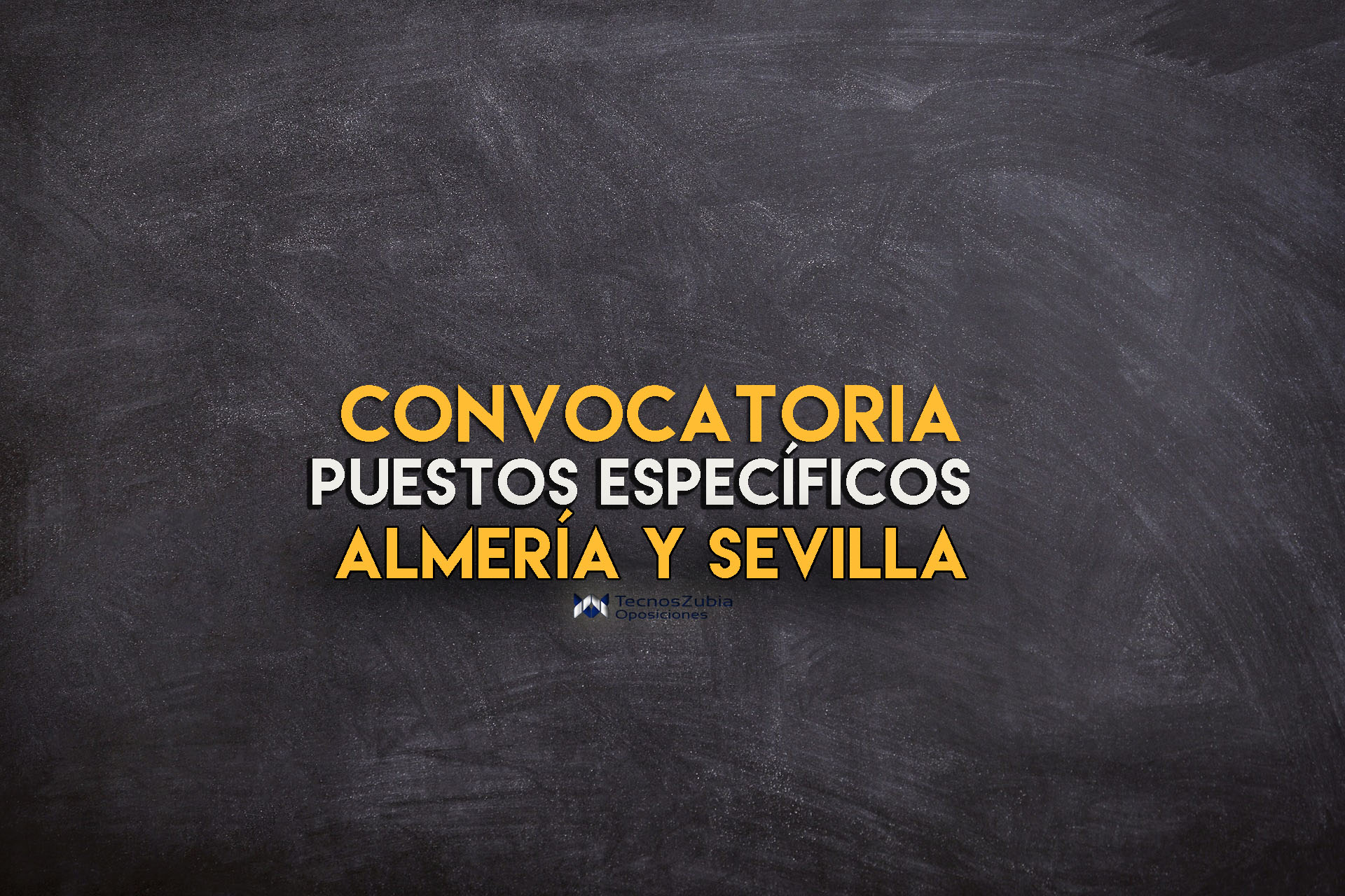 convocatoria orientación educativa Almería y Sevilla