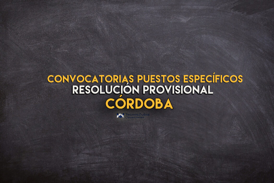 resolucion provisional córdoba