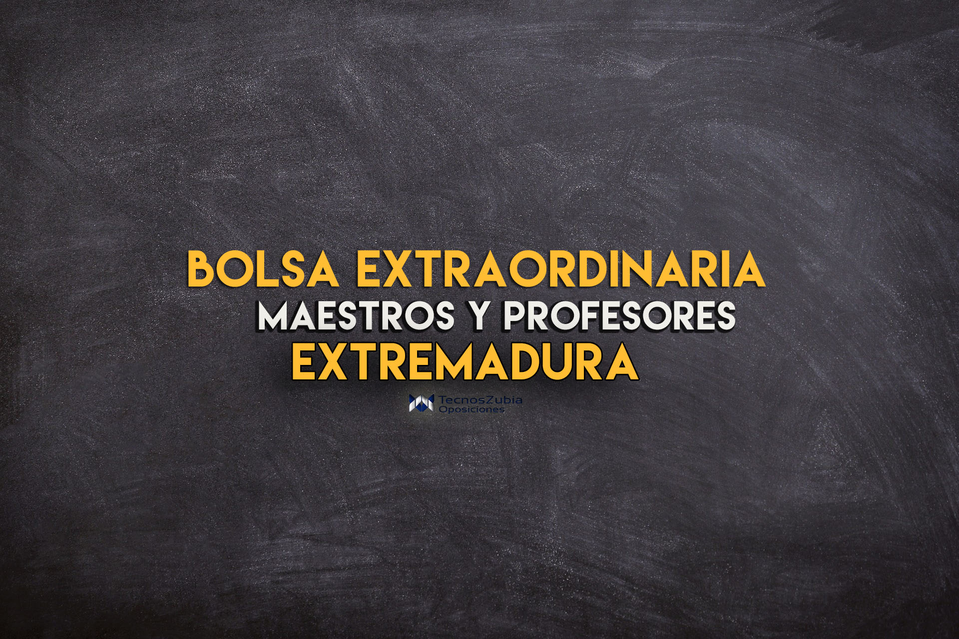 Extremadura: bolsa de trabajo para maestros profesores de Secundaria y FP - TecnosZubia