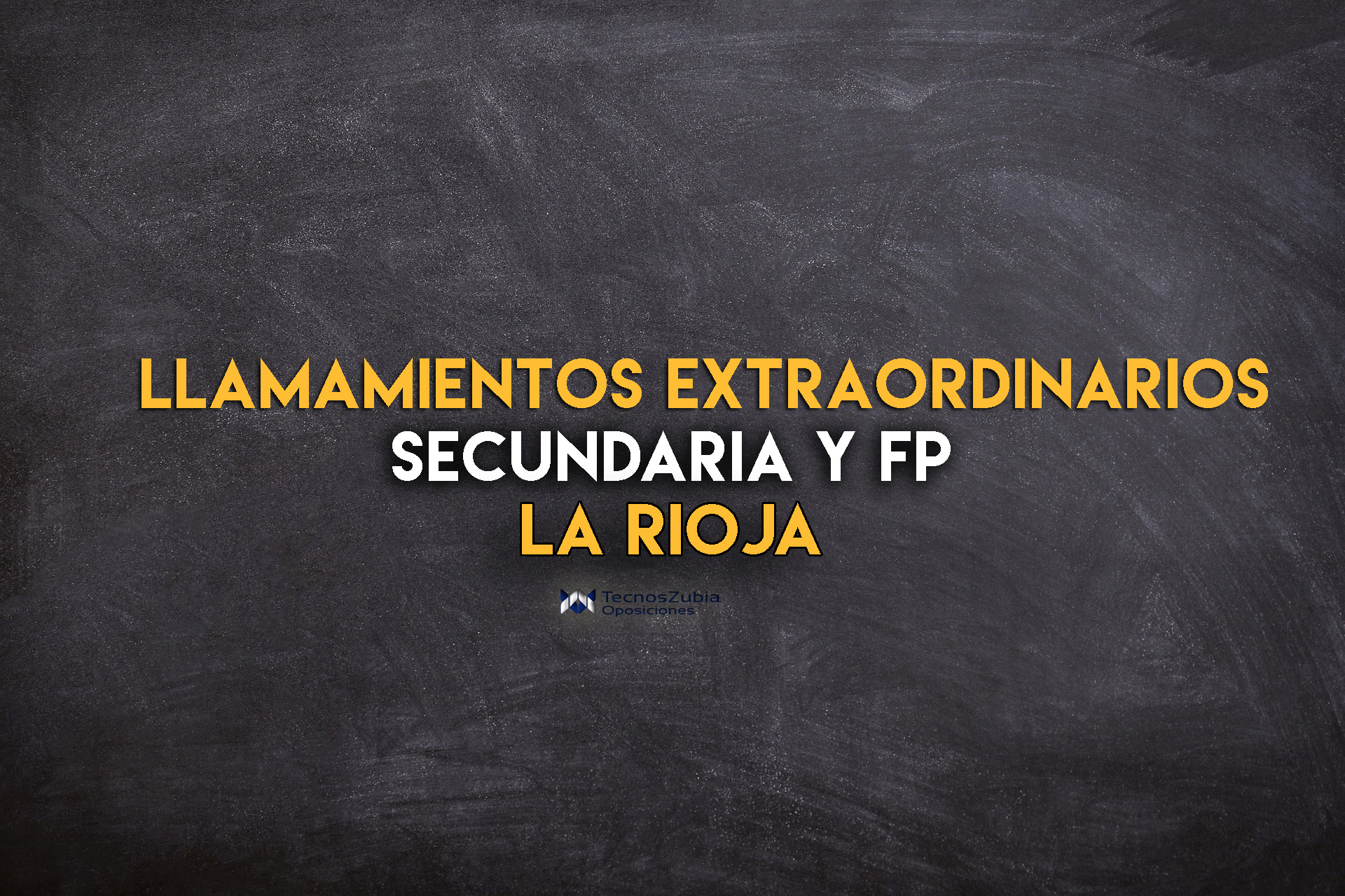 llamamientos extraordinarios secundaria y fp la rioja