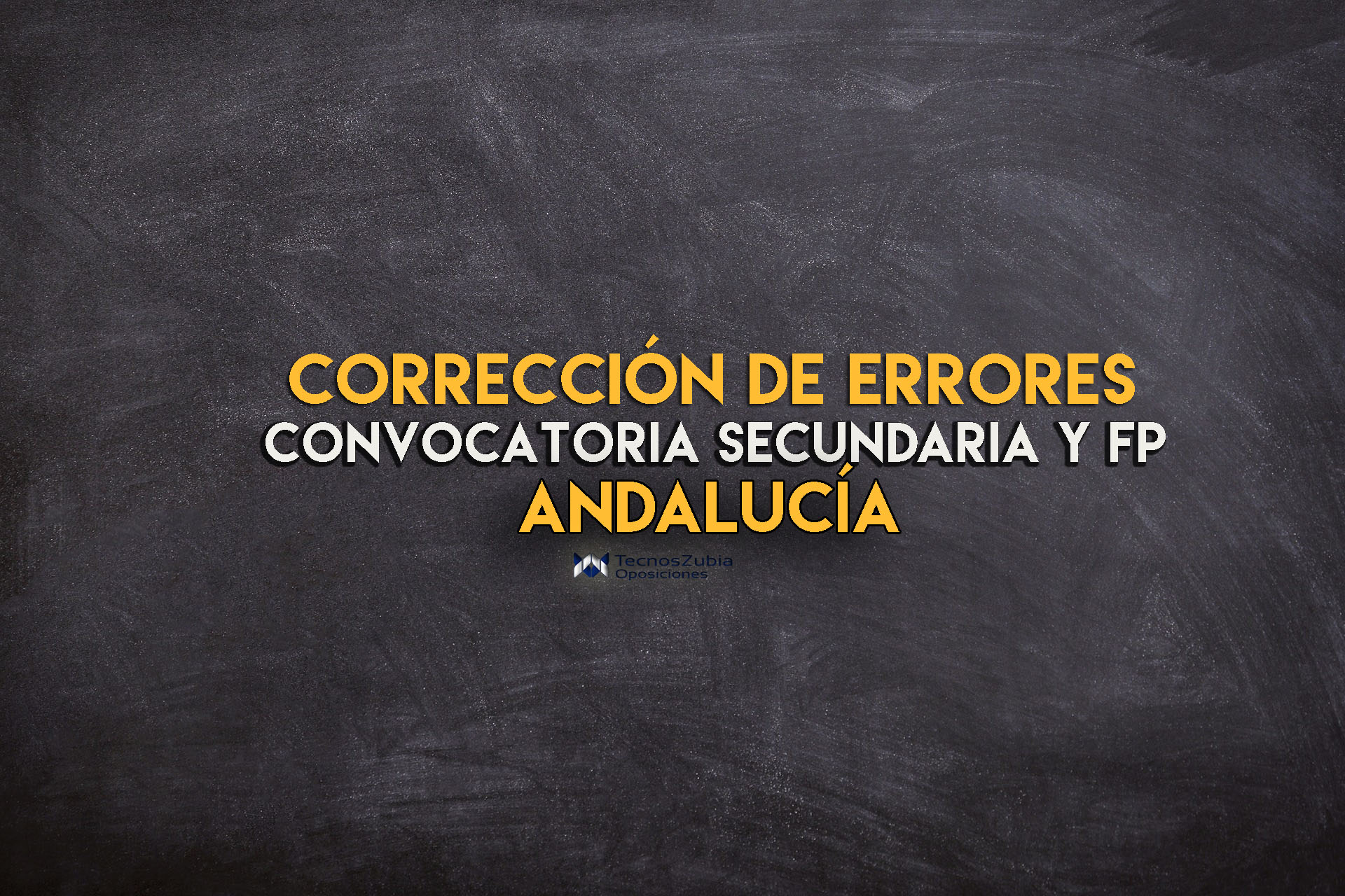 correción errores convocatoria secundaria y fp andalucia