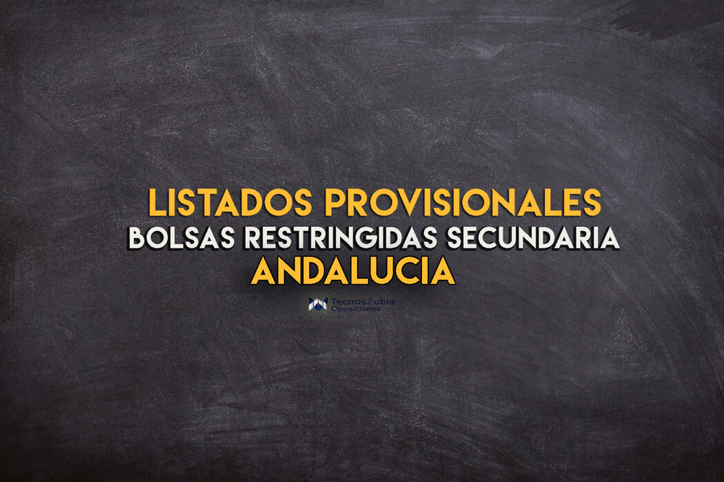 Listados provisionales secundaria andalucia