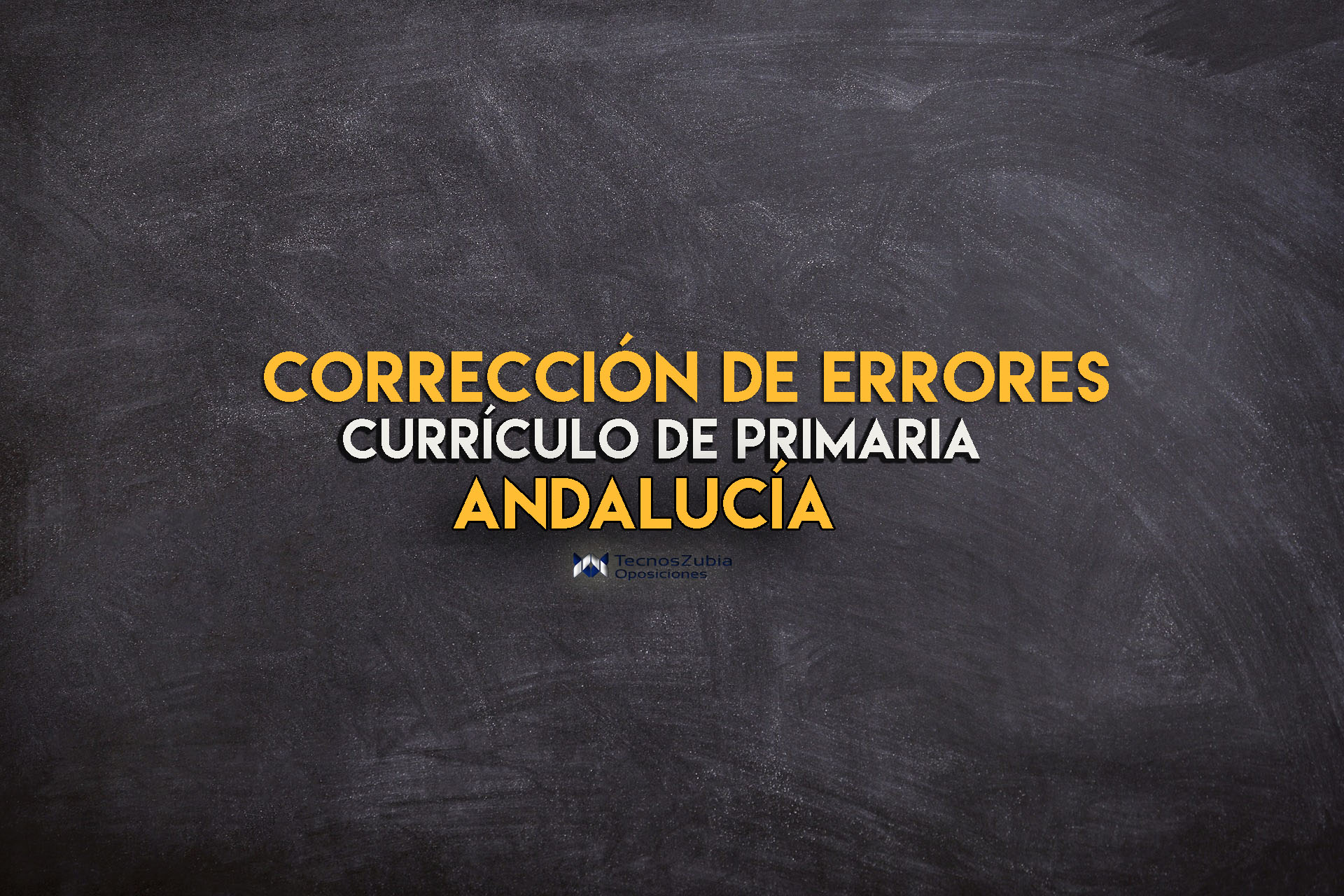 corrección de errores currículo de primaria