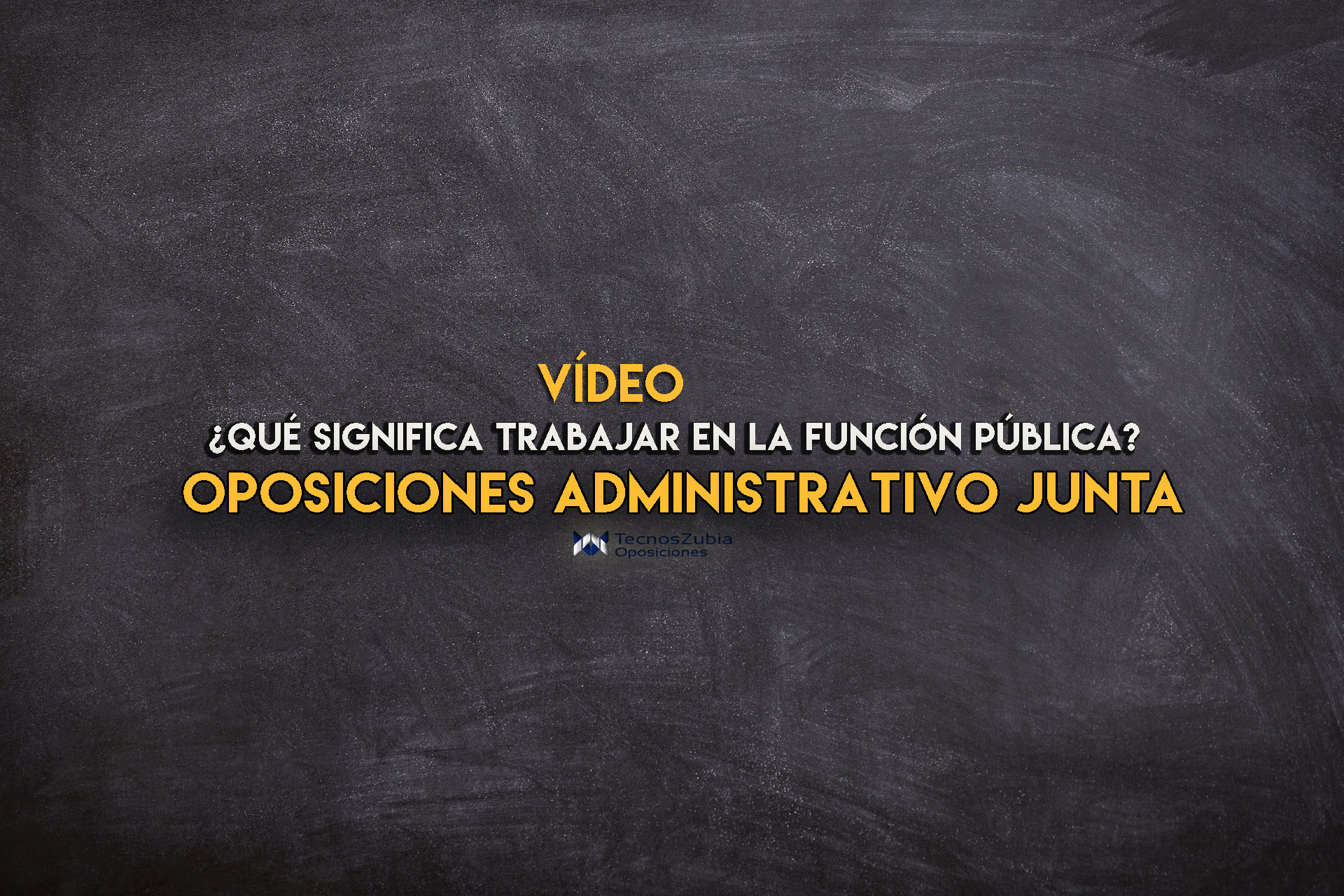 vídeo qué significa trabajar en la funcion publica