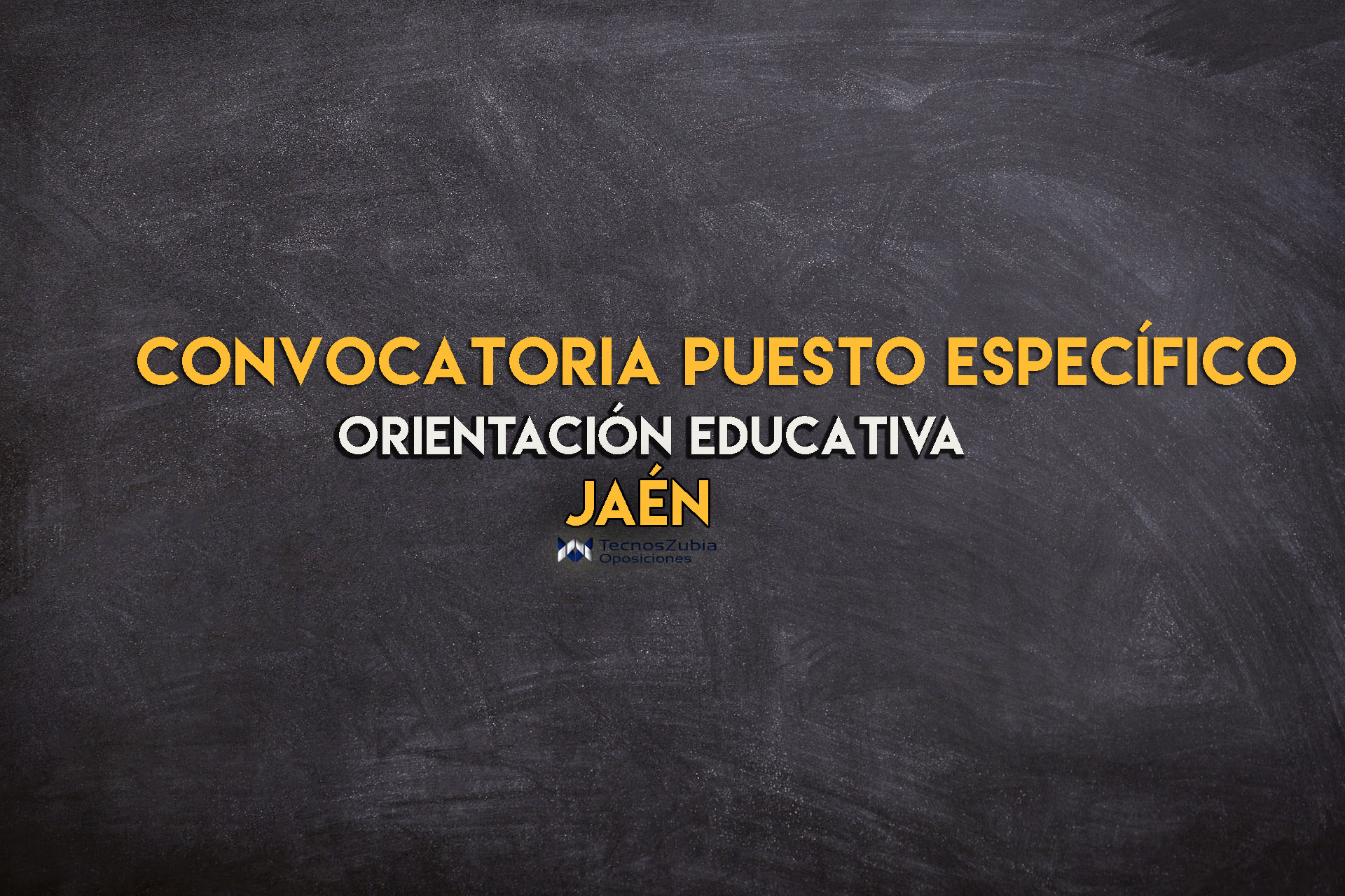 Convocatoria orientación educativa Jaén