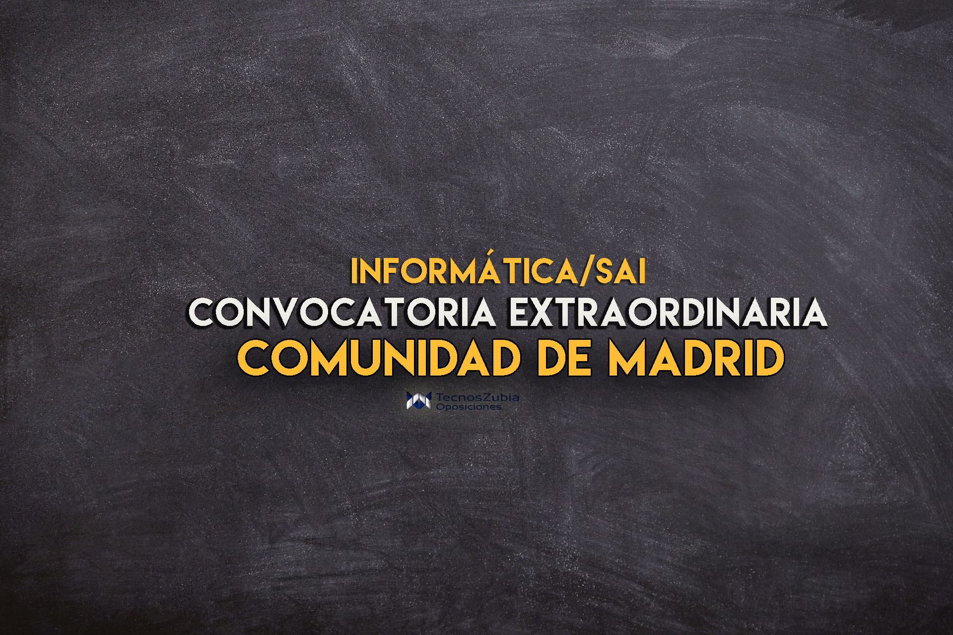 convocatoria extraordinaria informática Madrid