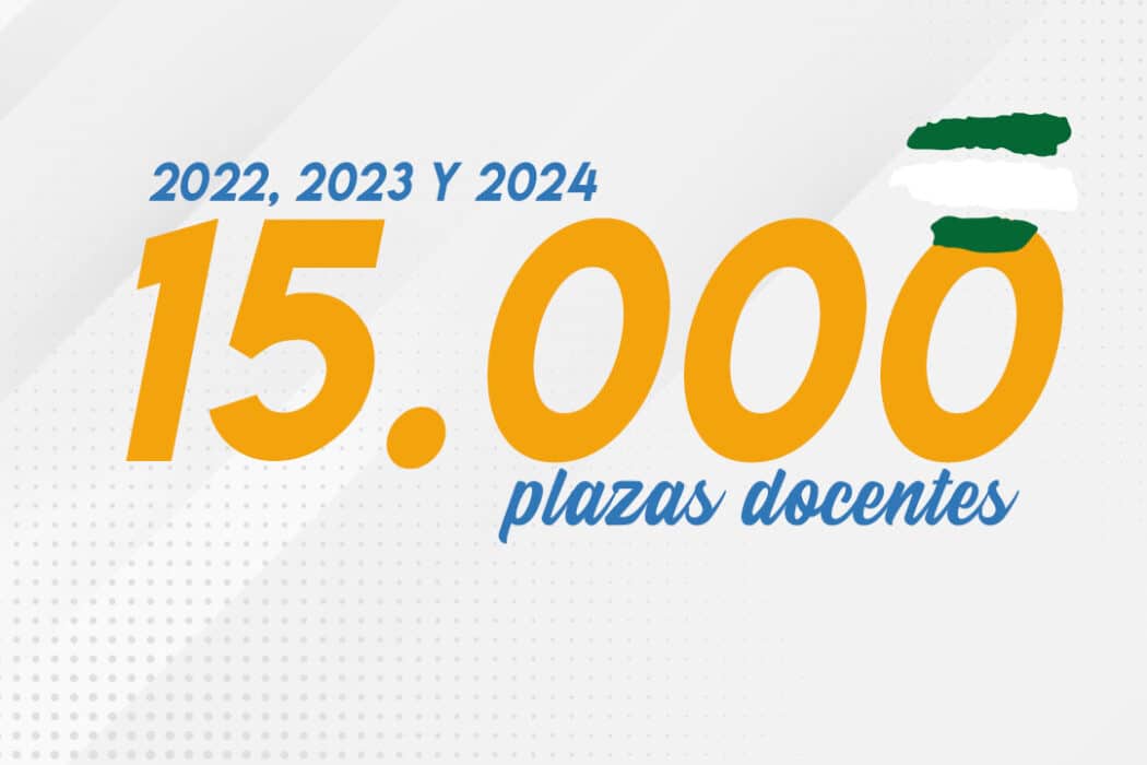 15.000 plazas docentes Andalucía