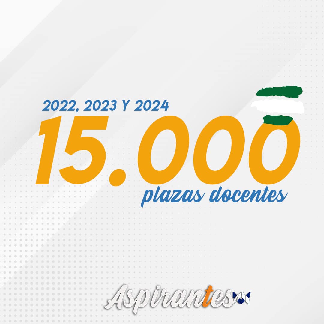 15.000 plazas docentes Andalucía