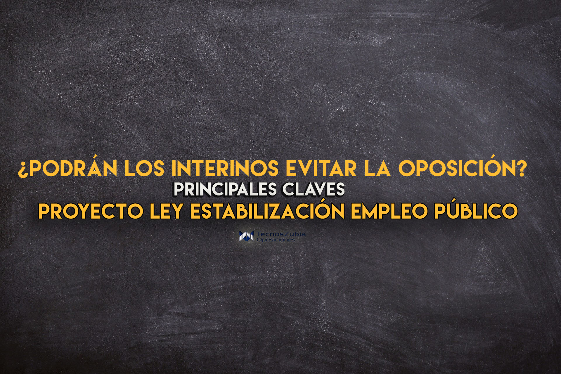 Principales claves proyecto ley estabilización empleo público