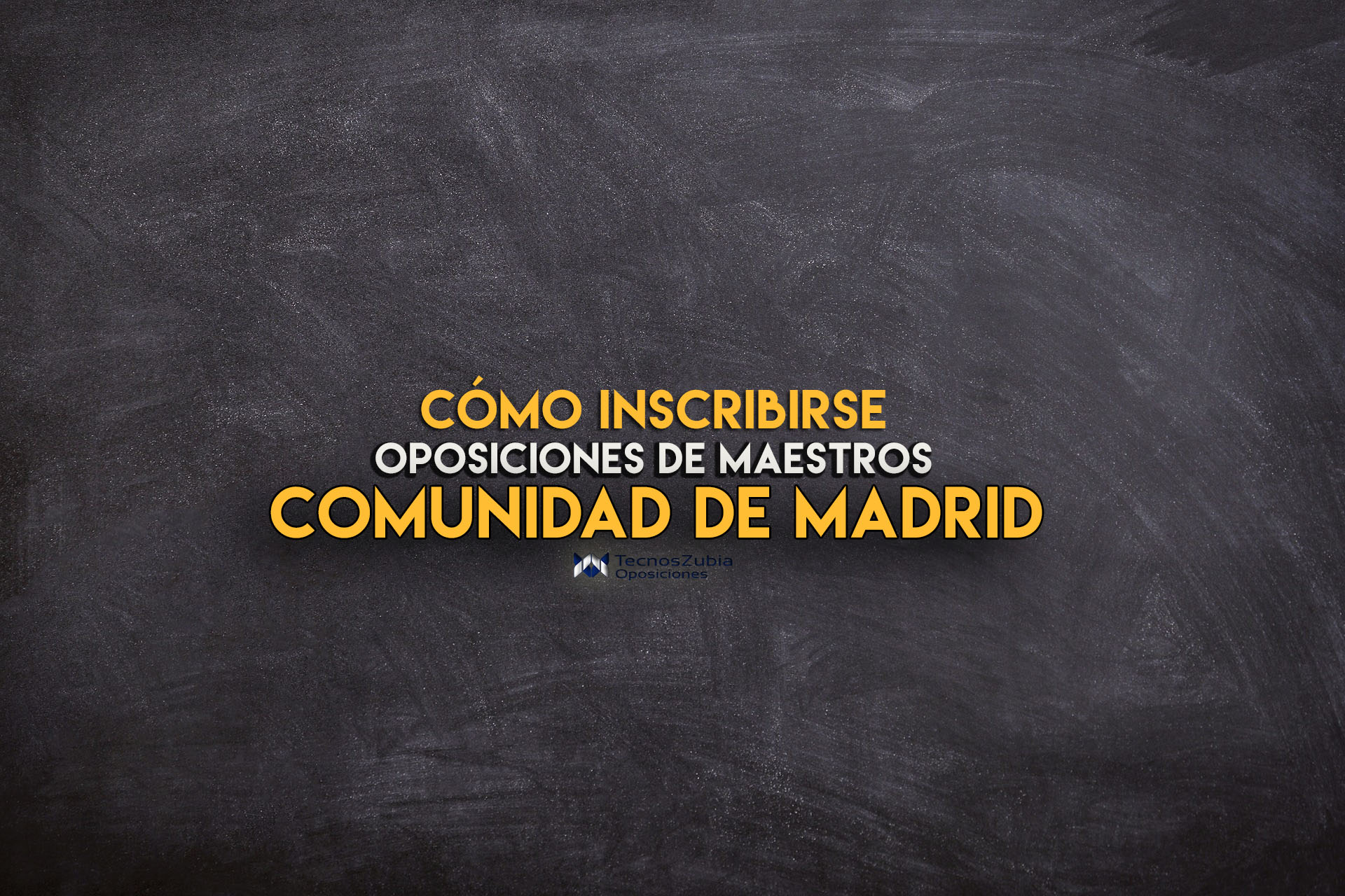 como inscribirse Madrid oposiciones maestros