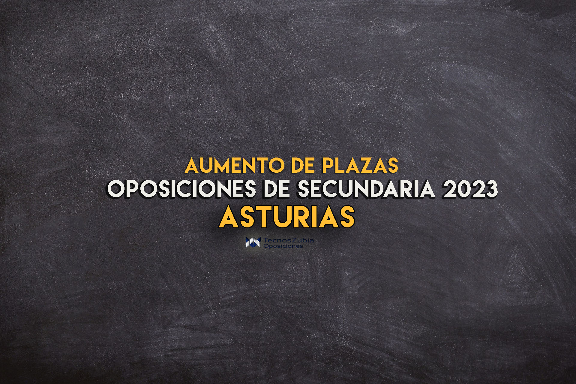 Aumento de plazas. Oposiciones de secundaria. 2023. Asturias.