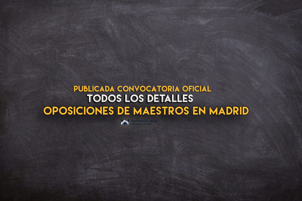 detalles convocatoria oficial maestros madrid