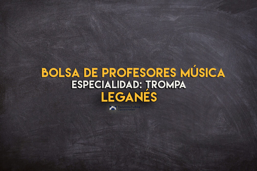 Leganés bolsa de profesores música, especialidad trompa