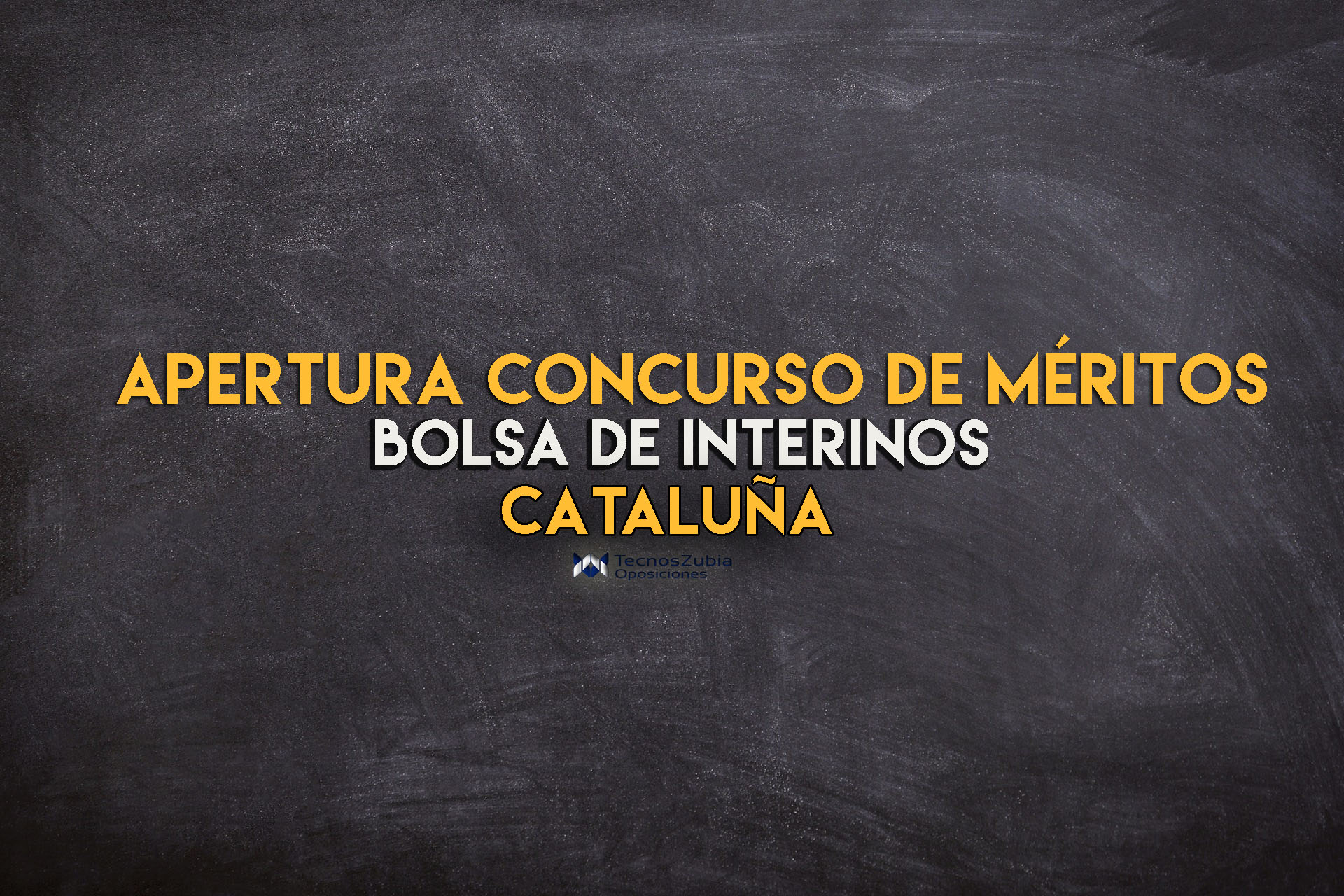 apertura concurso méritos cataluña