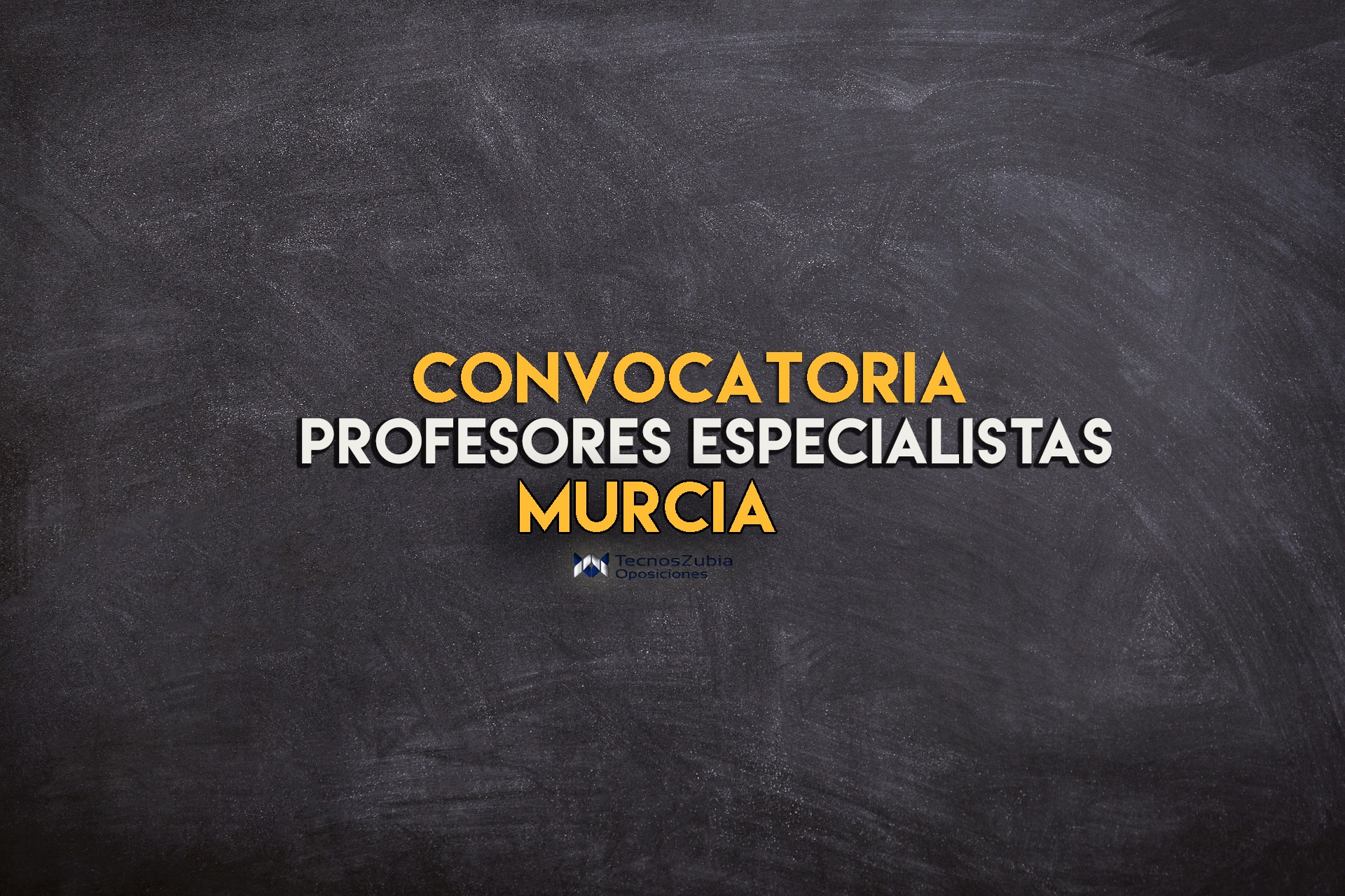 Convocatoria profesores especialistas Murcia. Curso 22-23.