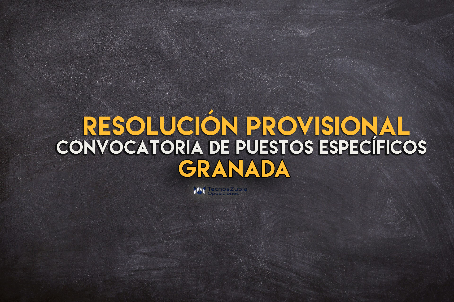 resolución provisional puestos especificos granada