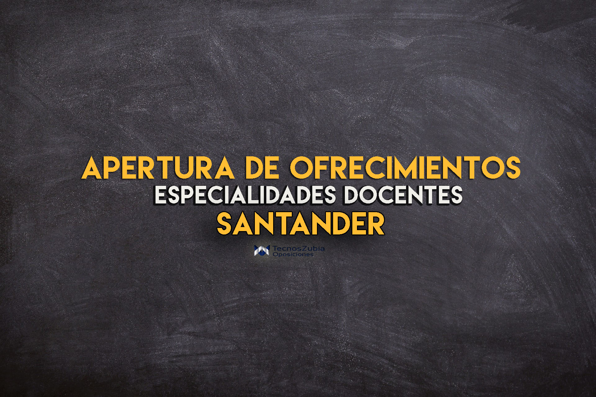 Apertura ofrecimientos docentes Santander
