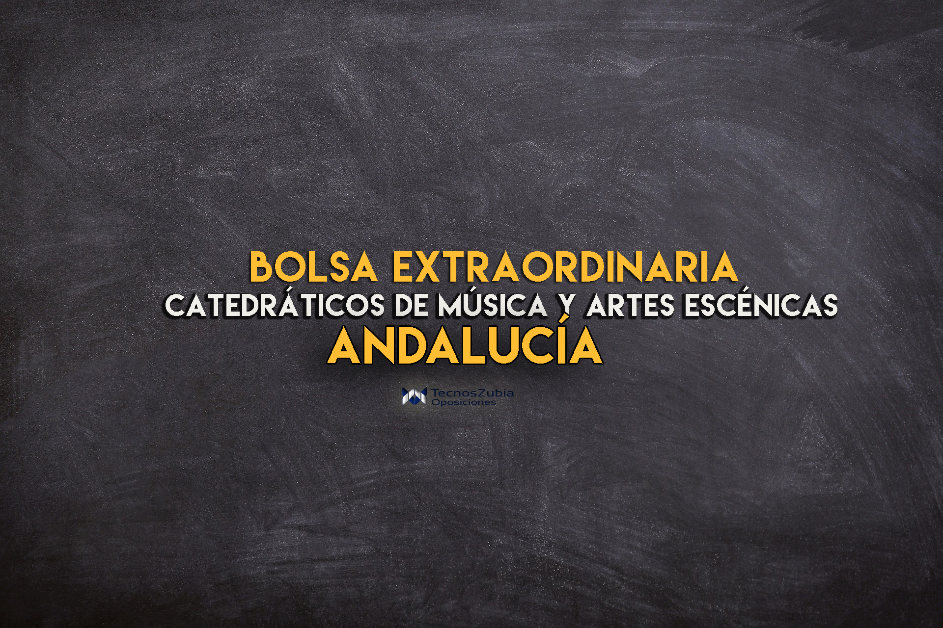 bolsa extraordinaria catedráticos de música y artes escénicas Andalucia