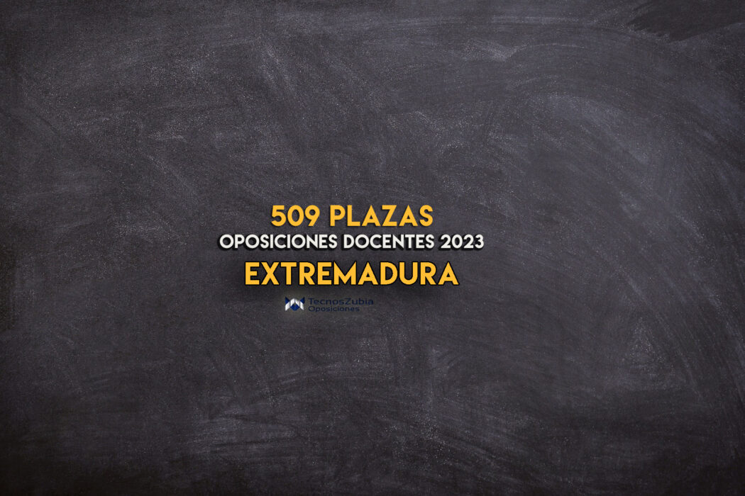 oposiciones docentes 2023 Extremadura