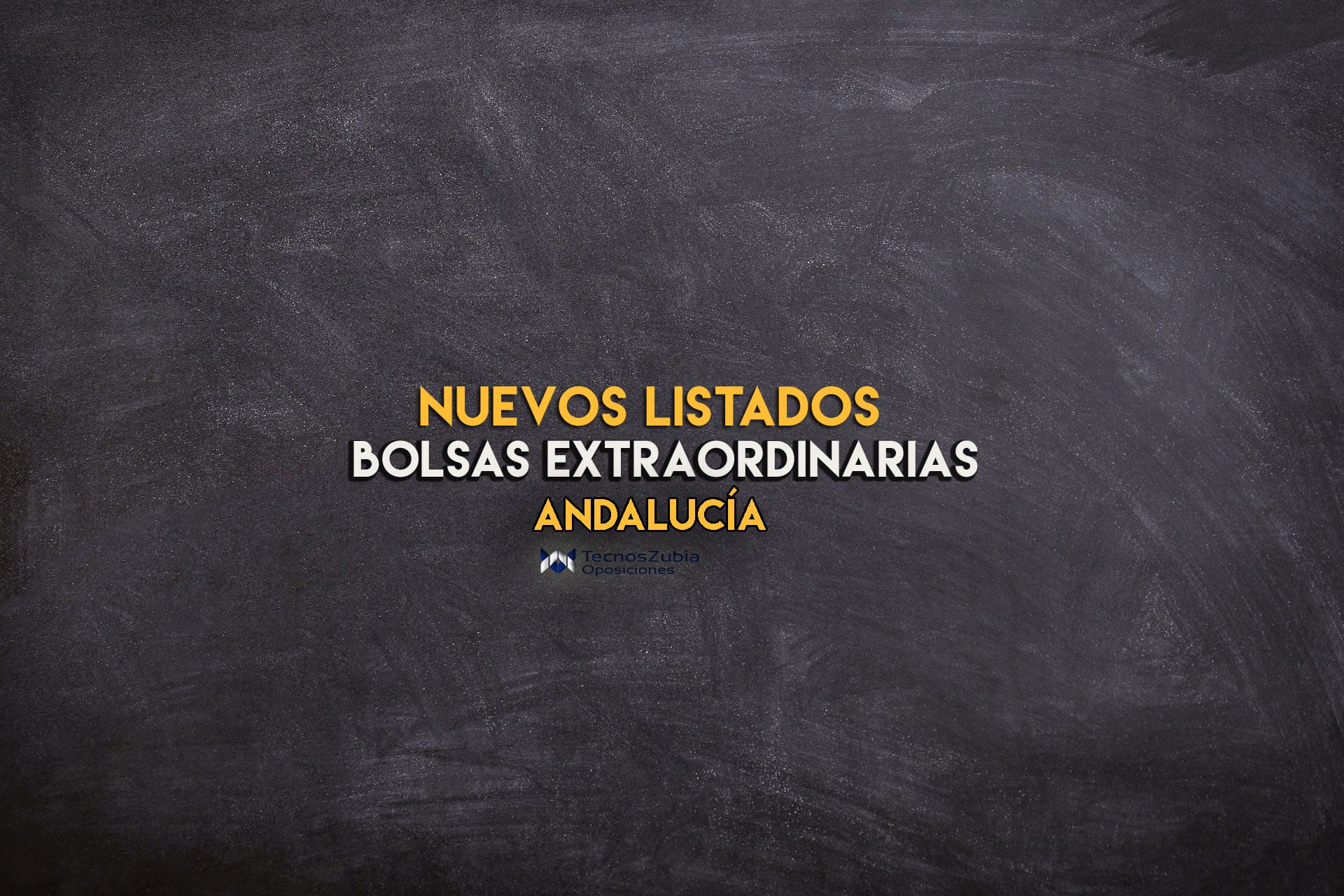 Andalucia. Nuevos litados bolsas extraordinarias. 2023.