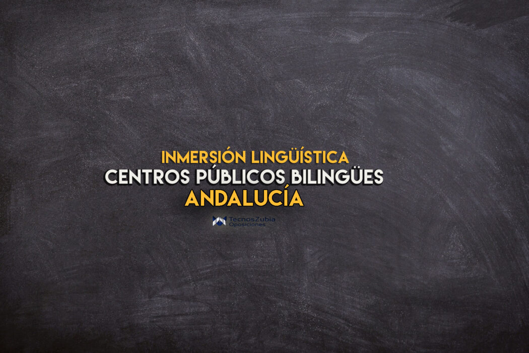 inmersión lingüística centros públicos bilingües andalucia