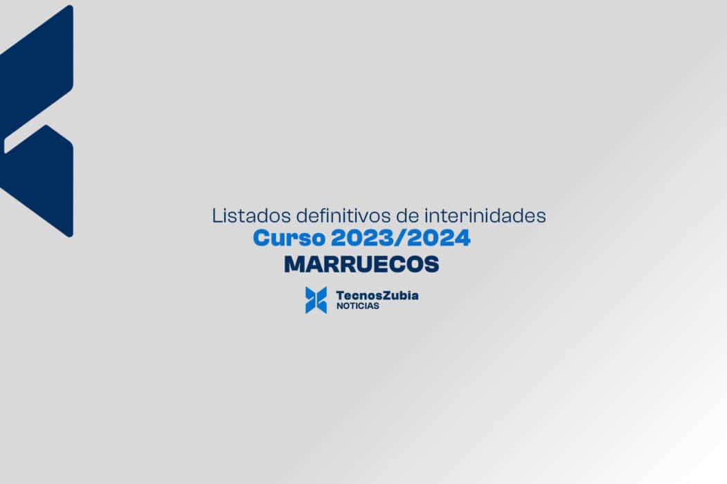 Listado definitivo de interinidades Marruecos curso 23/24