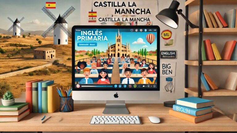 Academia online oposiciones Inglés Primaria Castilla la Mancha