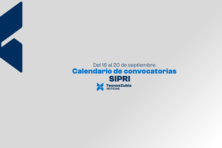 SIPRI: Calendario del 16 al 20 de septiembre de 2024