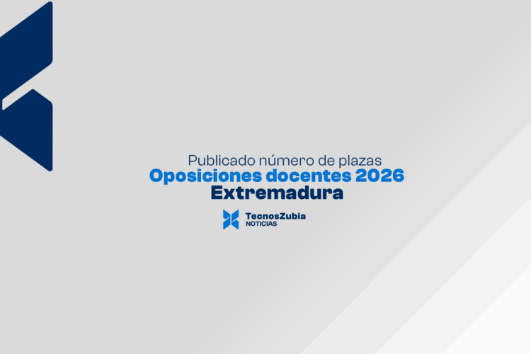 Oposiciones docentes en Extremadura 2026: número de plazas