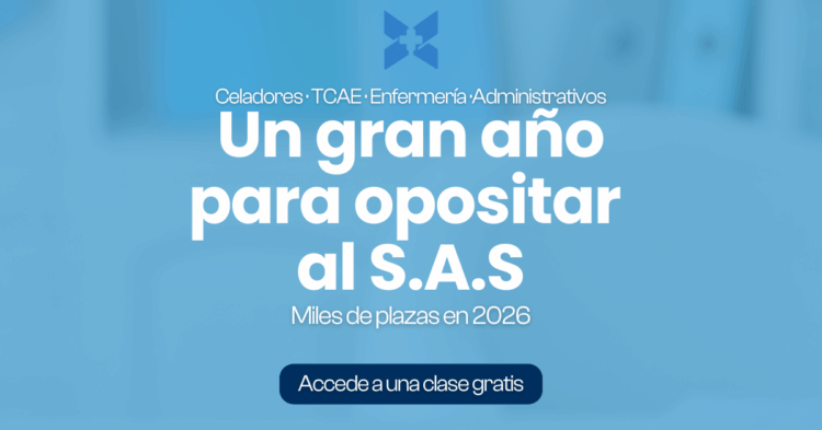 Oposiciones del S.A.S 2026: prueba una clase gratis