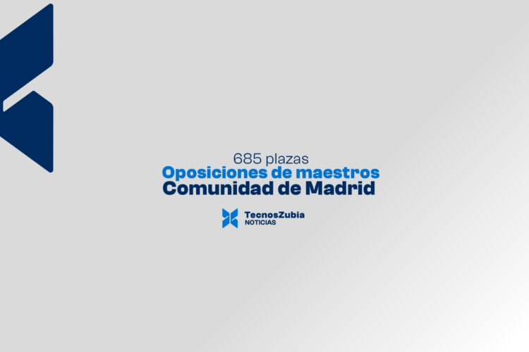 Oposiciones de maestros en Madrid: 685 nuevos maestros en 2026/2027