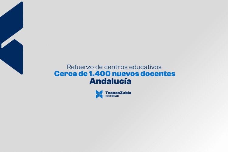 Andalucía reforzará sus centros educativos con cerca de 1.400 cupos docentes adicionales