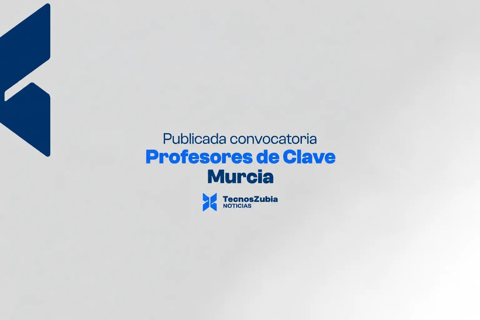 Murcia abre el 15 de octubre la lista de interinidad de Clave para el curso 2026/2027