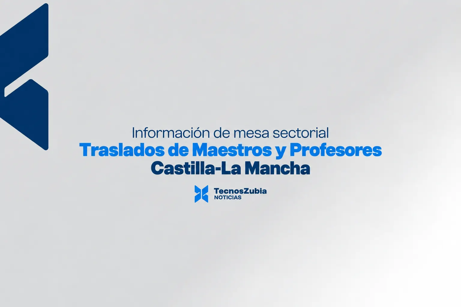 La mesa sectorial de Castilla-La Mancha perfila el calendario del concurso de traslados docente