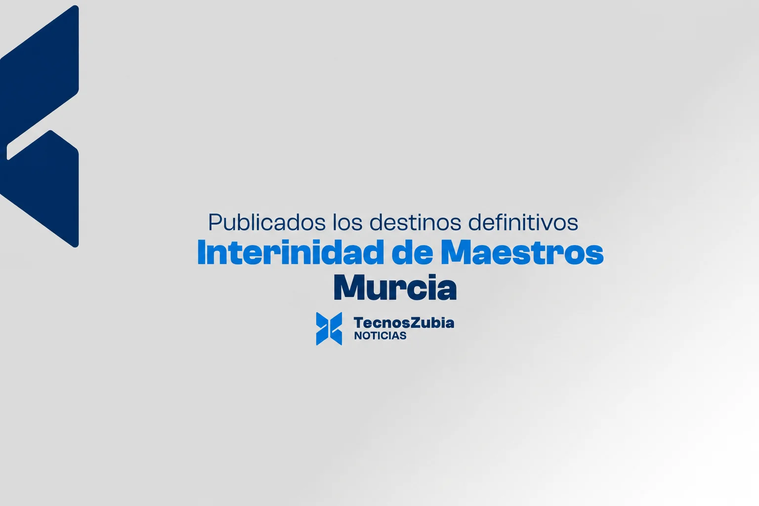 Murcia publica los destinos definitivos de la adjudicación de Maestros del 15 de octubre