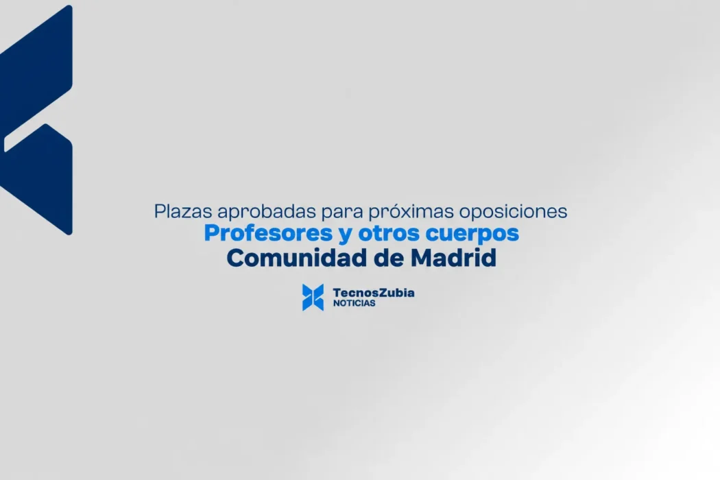 Madrid incluye 1.261 plazas de Secundaria y otros cuerpos en su oferta de empleo de 2026